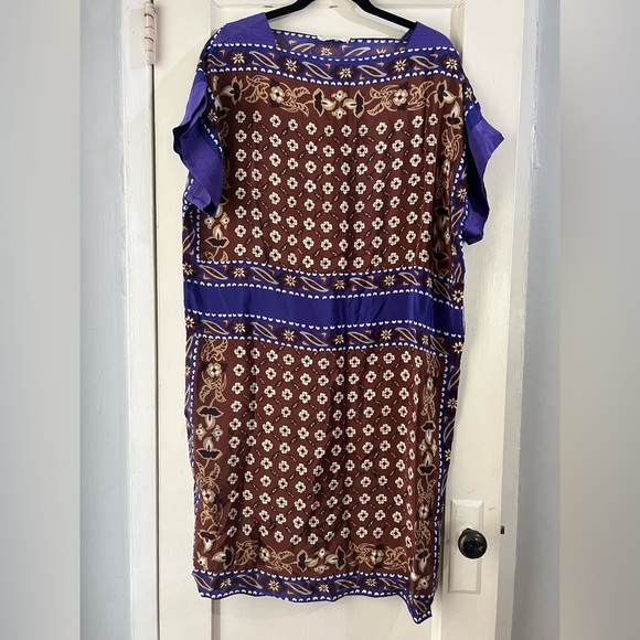 Chloe Silk Midi Handkerchief Dress Y2K 40 - Picture 5 of 10